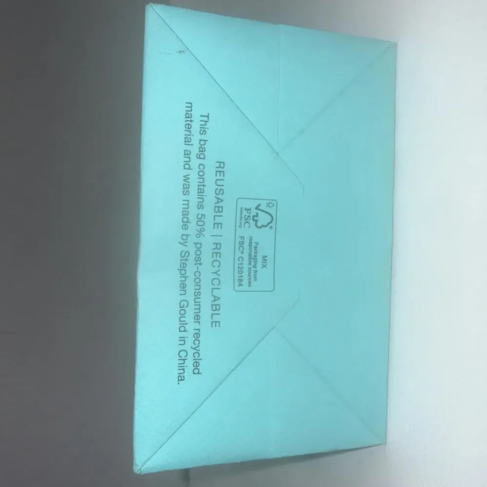 Tiffany & Co. Small Blue Paper Shopping Gift‎ Bag